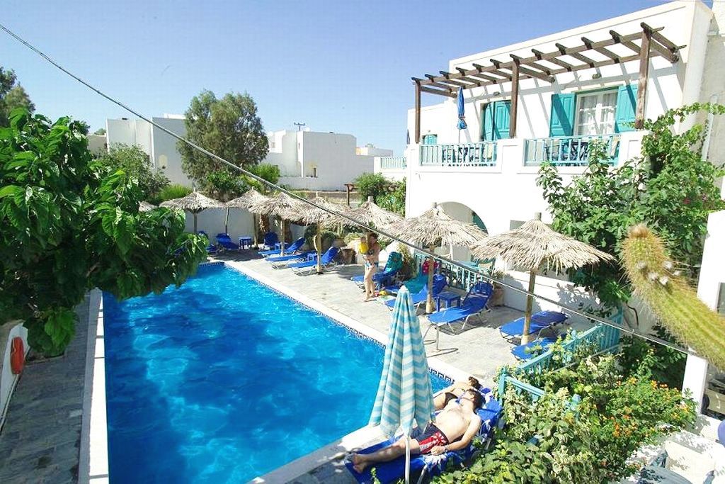 Hotel Andreas Kamari  Bagian luar foto